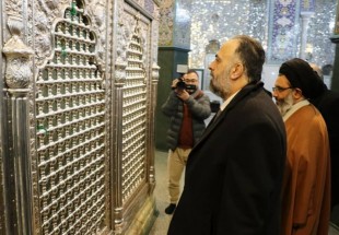 وزیر اوقاف کشور سوریه به زیارت حرم حضرت زینب س آمد