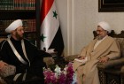 آیت الله اراکی با مفتی اعظم سوریه دیدار کرد +تصاویر