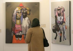 Iraqi painting exhibition pictures Daesh crimes