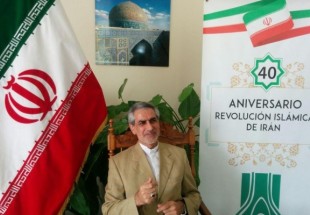 السفير ​شيخ حسني:   الثورة الاسلامية جاءت للخلاص من الظلم والاستبداد