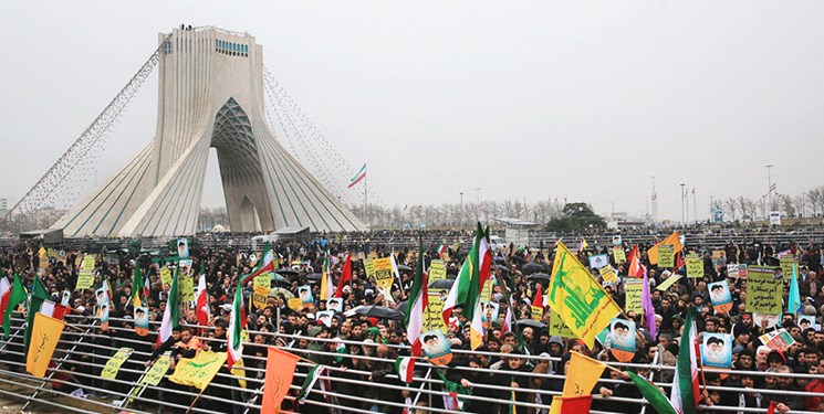 البيان الختامي للمشاركين في مسيرات إحياء الذكرى الأربعين لانتصار الثورة الاسلامية في طهران
