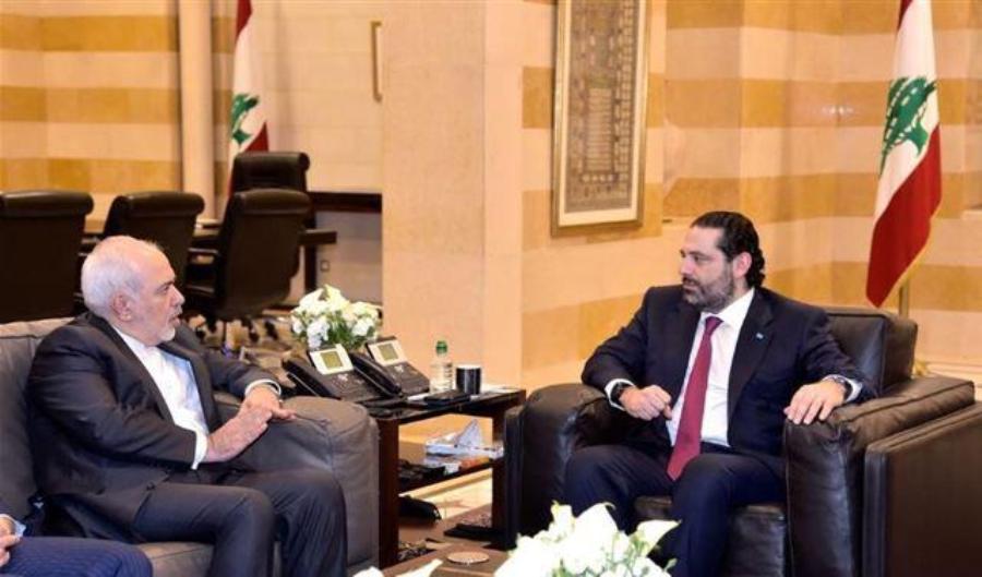 ظریف یهنئ بتشكیل الحكومة الجدیدة فی لبنان