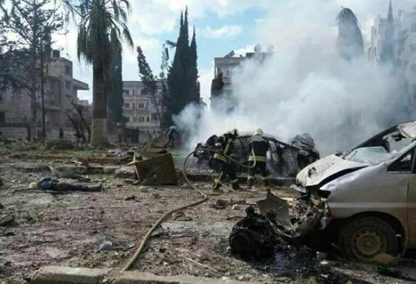 وقوع دو انفجار در ادلب سوریه با 10 کشته و 30 زخمی
