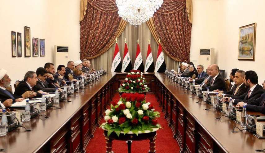 الاجتماع بحث تطورات الأوضاع السياسية و الحرب ضد الارهاب و التواجد العسكري في العراق
