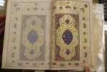 اهدای قرآن قرن 11 هجری به موزه حرم مطهر رضوی
