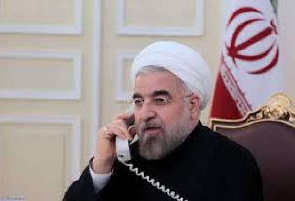 صدر حسن روحانی کا وزیراعظم عمران خان سے ٹیلیفون پر گفتگو