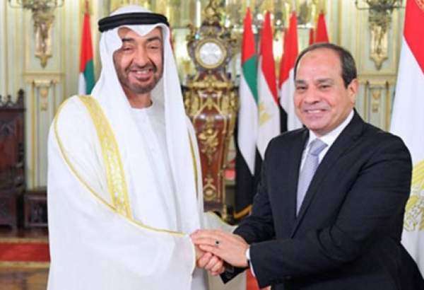 دیدار رئیس‌جمهوری مصر با ولیعهد ابوظبی