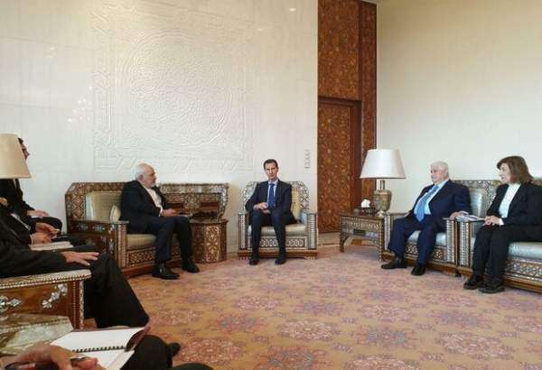 Iran’s FM meets with Assad in Damascus
