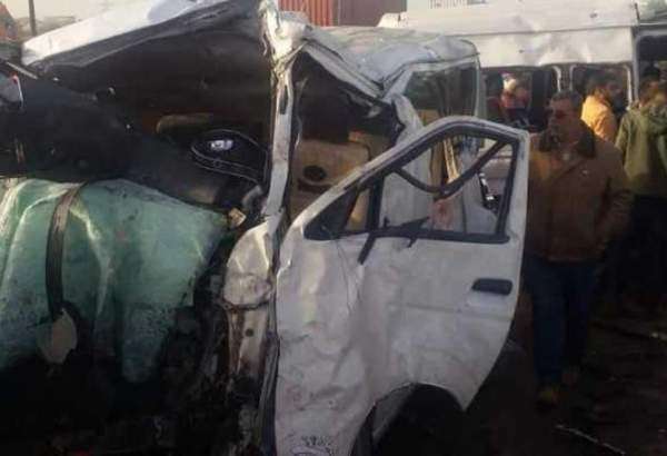 مصر: مقتل عدد من الأشخاص بحادث سير مروع