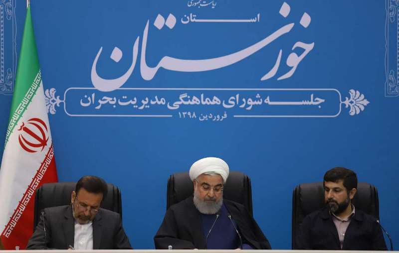 روحانی: من مخططات الاعداء الایحاء بوجود ظاهرة الجفاف فی ایران