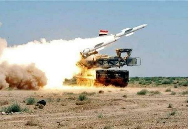 Syrian forces intercept drones, rockets targeting strategic base