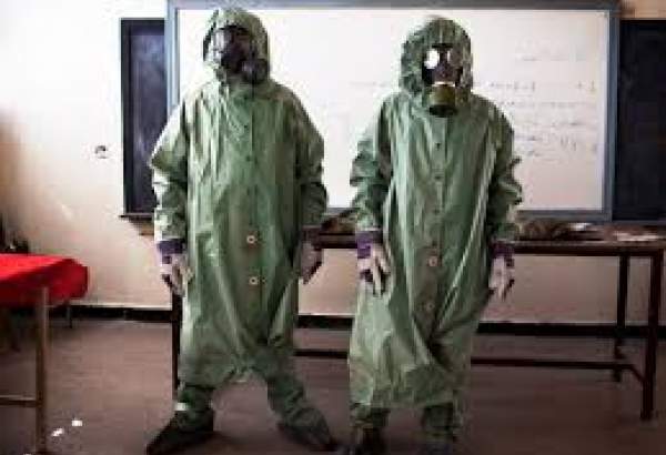 دہشت گرد شام میں کیمیائی بم تیار کرنے میں مصروف ہیں