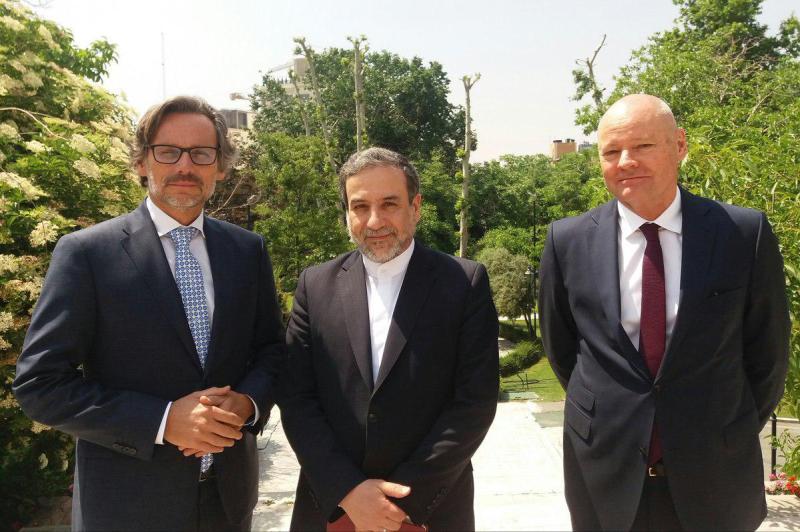 مدير عام الشؤون السياسية في وزارة الخارجية الالمانية يلتقي عراقجي في طهران