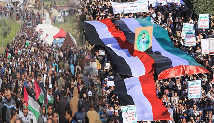 مسيرات مليونية في صنعاء والمحافظات اليمنية إحياء ليوم القدس العالمي