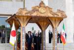 مراسم استقبال و دیدار رئیس جمهور با نخست وزیر ژاپن  