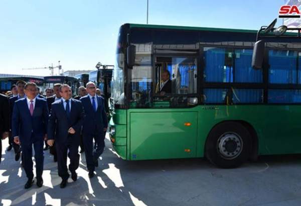 تقديمات صينية لقطاع النقل في سوريا