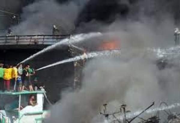 انڈونیشیا میں فیکتڑی کے آتش گیر مادہ میں آگ لگے سے 30 افراد ہلاک