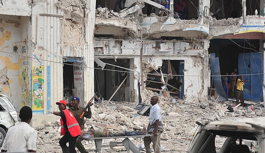 قتلى و جرحى في الاعتداء الارهابي على فندق كيسمايو بجنوب  الصومال