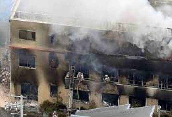 ’کیوٹو اینی میشن‘ کی تین منزلہ عمارت کو آگ لگا دی گئی