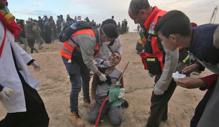 33 إصابة برصاص الاحتلال في جمعة "الشباب الفلسطيني"