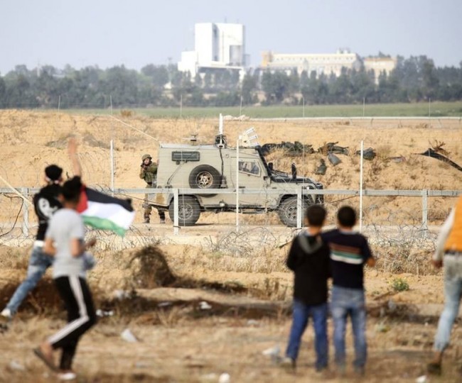 إصابة 122 مواطناً برصاص الاحتلال في جمعة لبيك يا أقصى شرق قطاع غزة