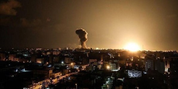 قوات الاحتلال تستهدف عدداً من المواقع في غزة