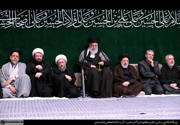 اقامة الليلة الثالثة من مجالس العزاء الحسيني بحضور قائد الثورة