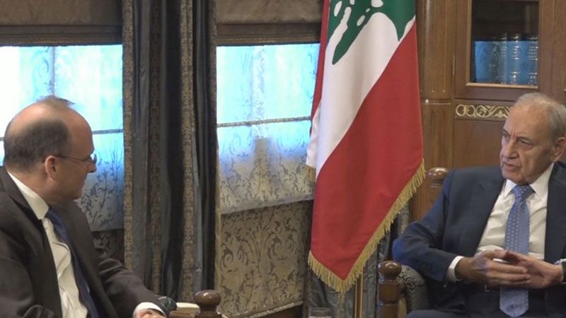 الرئيس نبيه بري لبيلنغسلي: لا نساوم على ثوابت لبنان