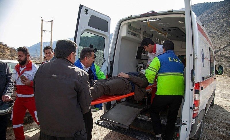 3 قتلى و35 مصابا اثر خروج القطار عن السكة في سيستان وبلوجستان