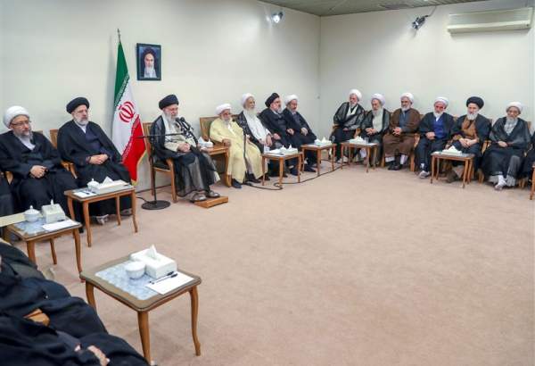 دیدار اعضای مجلس خبرگان رهبری با حضرت آیت الله خامنه‌ای
