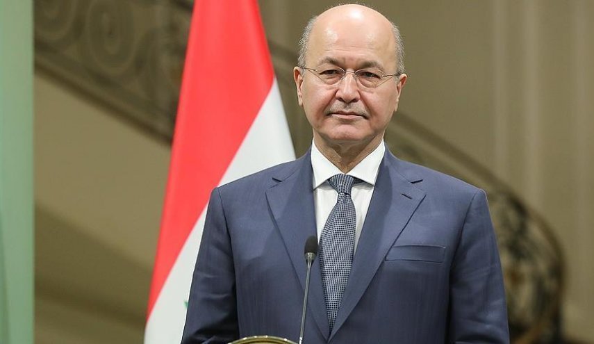 الرئيس العراقي يوجه بمواصلة التحقيق في استخدام العنف خلال الإحتجاجات