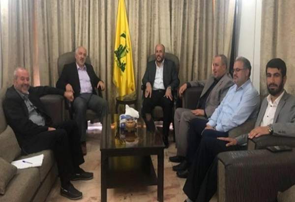 دیدار مقامات حماس و حزب‌الله؛ رایزنی درباره معامله قرن و طرح صلح فلسطینی