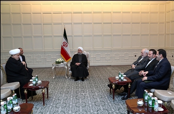 الرئيس روحاني يؤكد على تعزيز دعائم الوحدة بين المجتمعات الاسلامية
