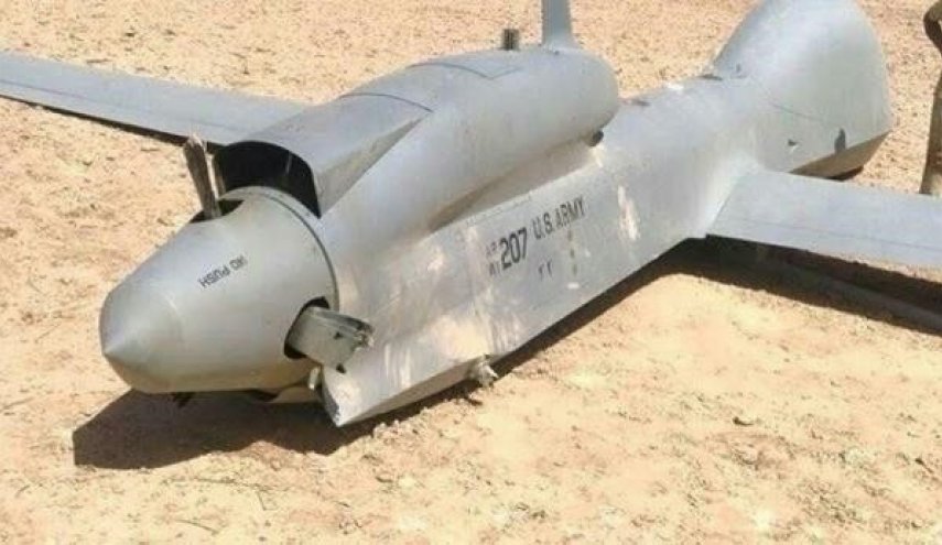 القوات اليمنية تسقط طائرة تابعة لتحالف العدوان بالحديدة