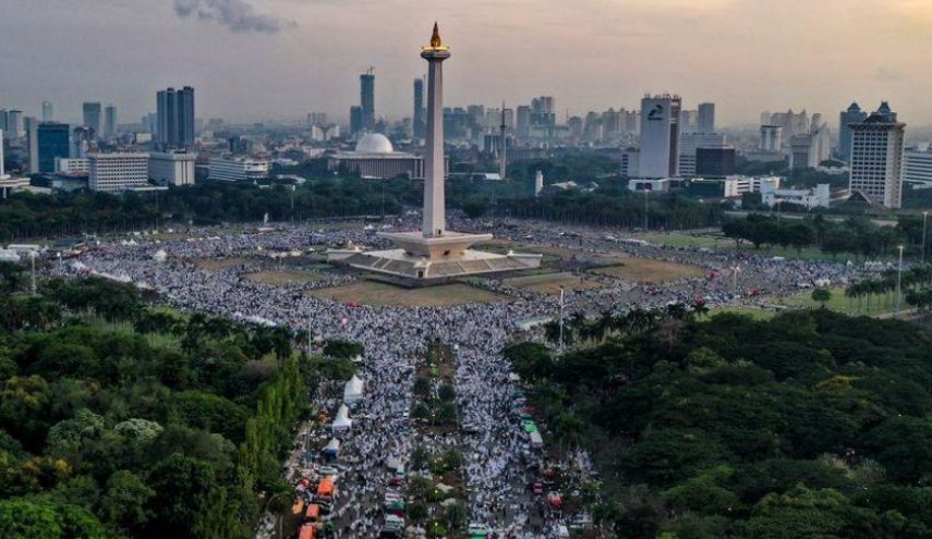 مسيرة لجماعات إسلامية في إندونيسيا