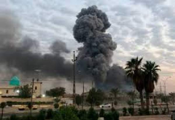 عراقی دارالحکومت بغداد کے گرین زون میں امریکی سفارت خانے کے نزدیک دھماکے