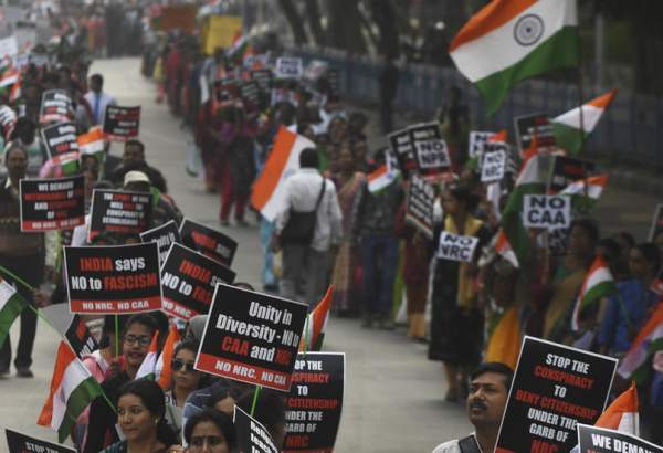 اعتراض هزاران مسیحی در اعتراض به قانون جدید ضد اسلامی در هند