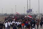 فیلم| تظاهرات میلیونی مردم عراق در مخالفت با اشغالگری آمریکا  