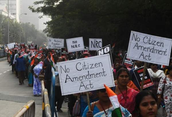 تظاهرات گروه‌های حقوق بشری علیه قانون شهروندی هند