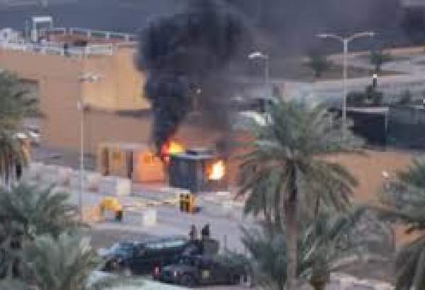 بغداد میں امریکی سفارتخانے پر راکٹ حملہ