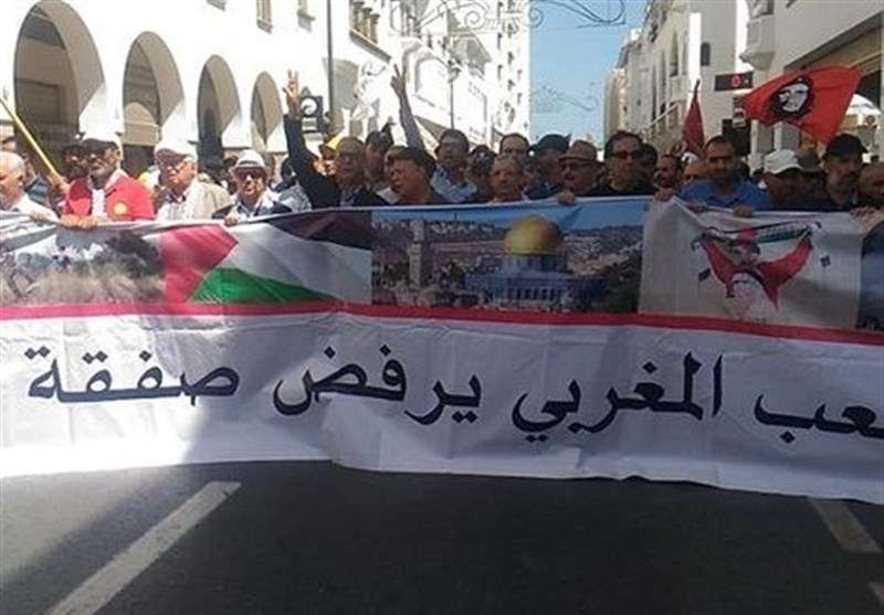 الشعب المغربي يشارك في مظاهرات حاشدة تنديداً لصفقة القرن المزعومة
