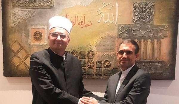 مفتي عزيز حسنويج  يدعو الى التعاون الديني والثقافي بين ايران وكرواتيا