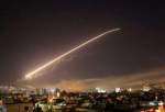 مقابله پدافند هوایی سوریه با اهداف مهاجم
