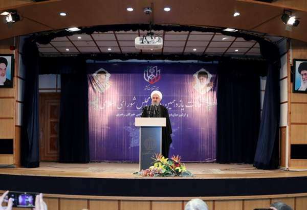 روحانی: ملت ایران امروز با آفریدن افتخاری جدید، دشمنان را بیش از گذشته مایوس می کند