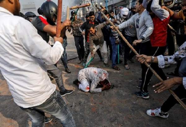 تجمع دانشجویان و طلاب در اعتراض به کشتار مسلمانان هند برگزار می‌شود