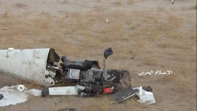 الدفاعات الجوية الیمنیة اسقطت طائرة تجسسية تابعة لقوى العدوان في محافظة الحديدة