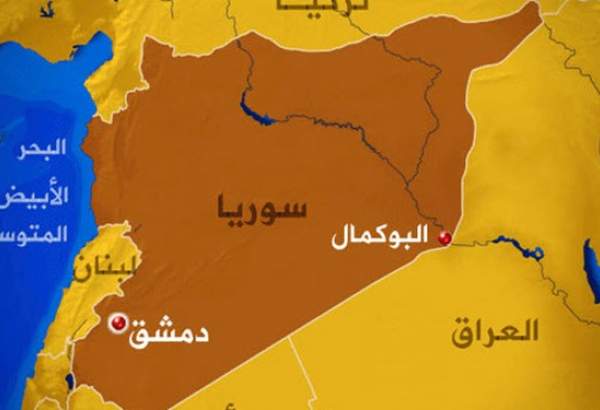 حمله هوایی به مواضع حشد الشعبی در البوکمال سوریه