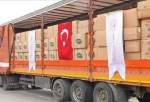  محموله کمک‌ های ترکیه به ایران ارسال شد