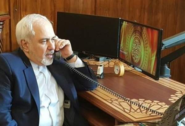 گفتگوی تلفنی ظریف با همتای ژاپنی خود/ مبارزه با کرونا و لغو تحریم های یکجانبه  آمریکا محور اصلی گفتگو