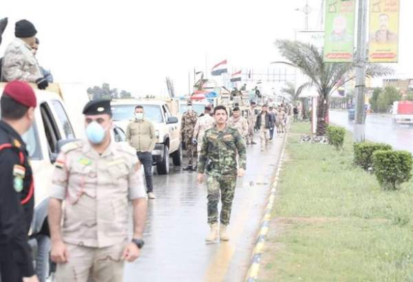 ورود ارتش عراق به نجف برای اجرای مقررات منع آمد و شد